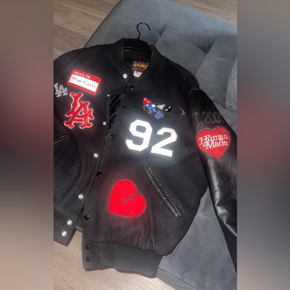 Custom letterman varsity jacket - Picture 2 of 6